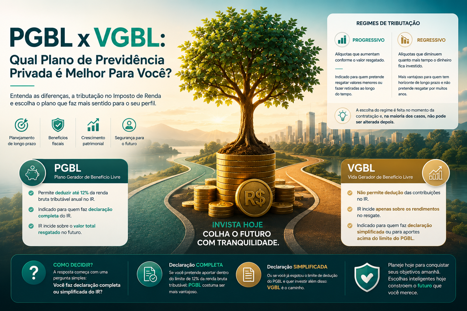 PGBL x VGBL: Qual Plano de Previdência Privada é Melhor Para Você?